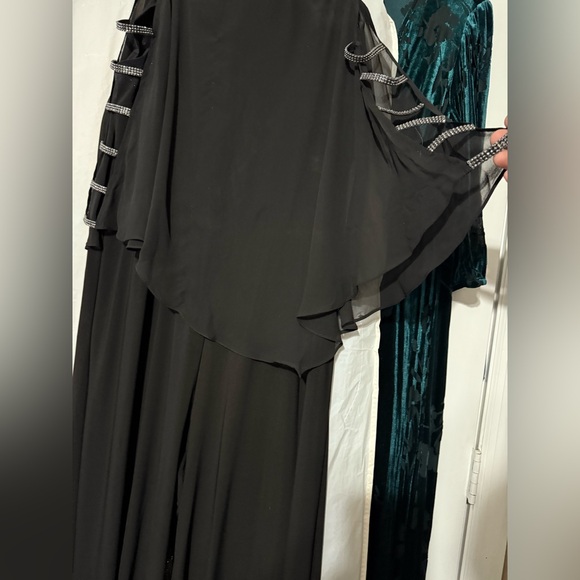 MSK Black Wide Leg Jumpsuit - Picture 6 of 9